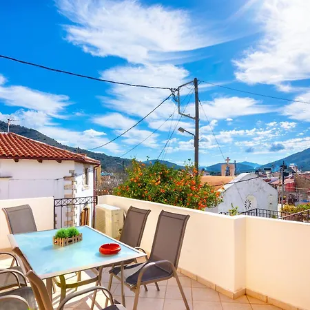Olive Valley Traditional House Limnai Exterior photo